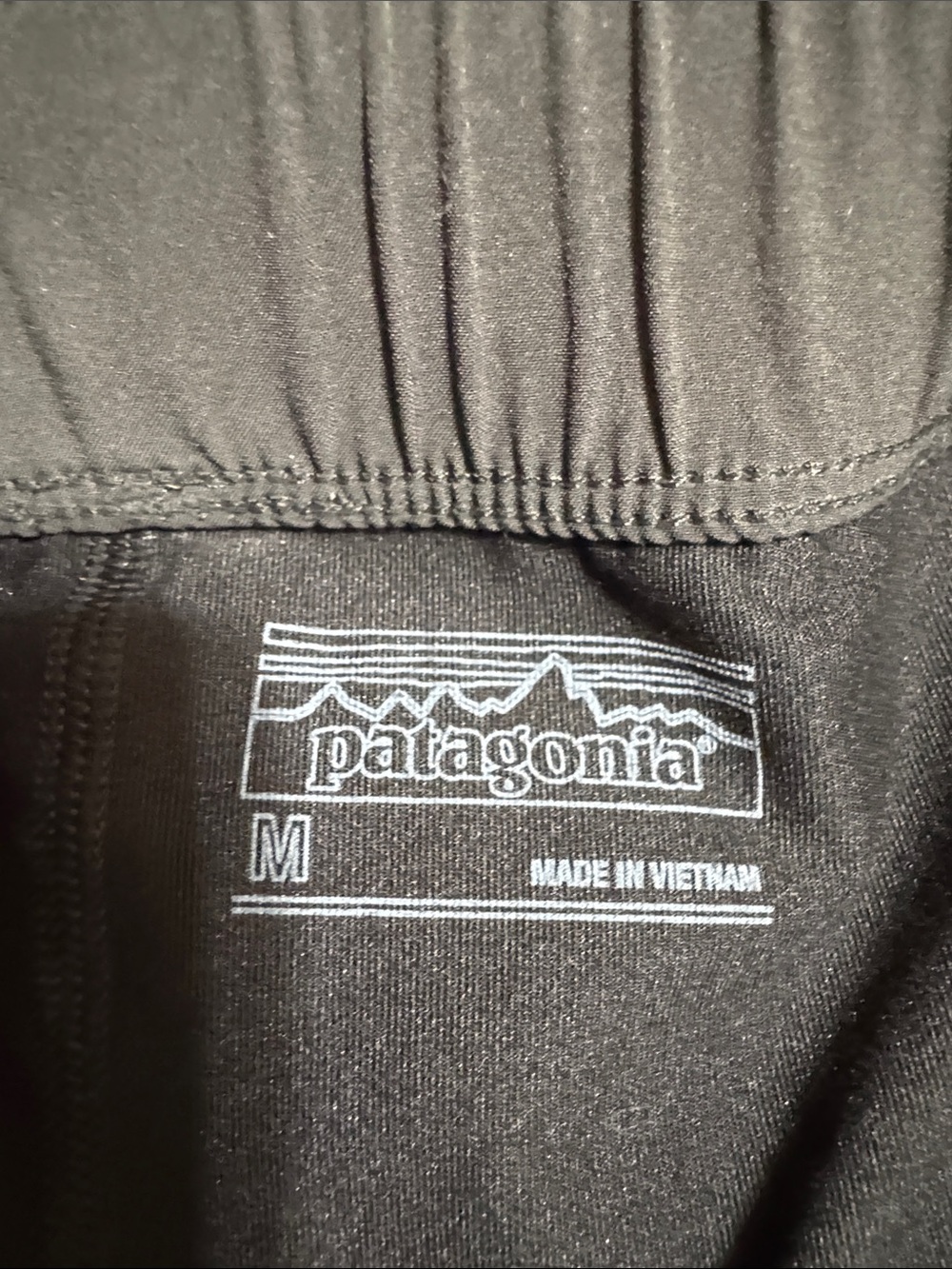 Patagonia Women’s Black Faux Wrap Drawstring Skort size M Athletic Athleisure - Picture 7 of 9